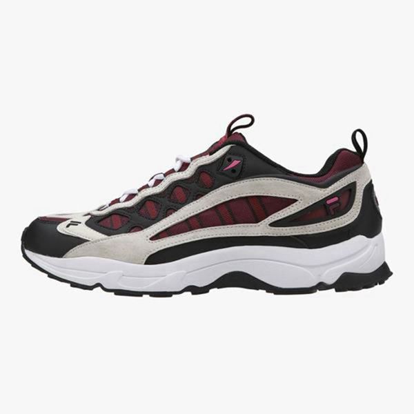 Fila Boveasorus At 98 Men's Heritage Shoes - Burgundy,NZ 915-96430